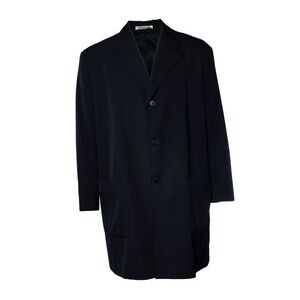 Auralee, black overcoat